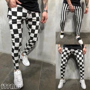 Men's Summer Fashion Slim Comfortable Striped Plai